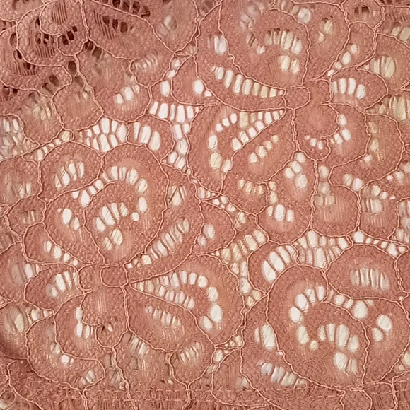 HeartSoul Lace Mini Dress Pink Size Medium - Picture 8 of 16